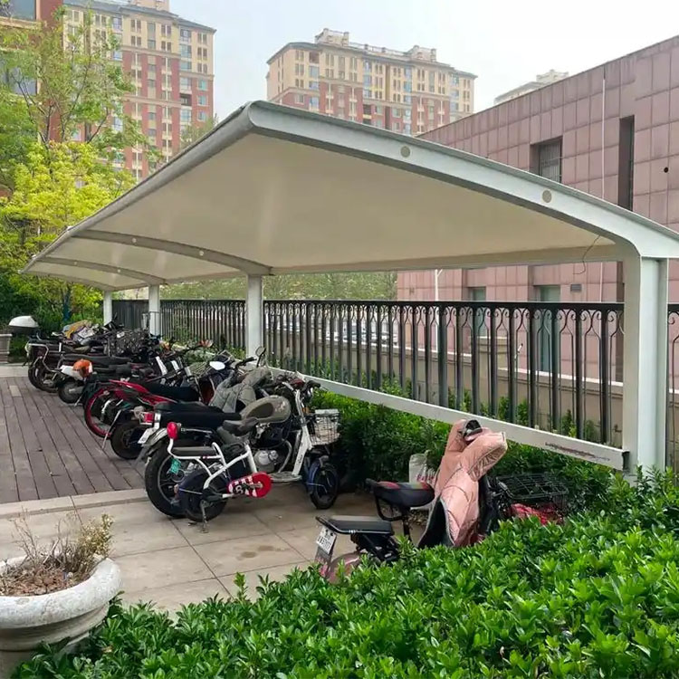 韶关膜结构电动车棚